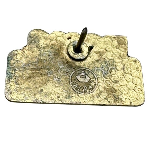 U.S.M.C. Uncle Sams Misguided Children Enamel Lapel Pin Rubber Clutch Back Vtg - Picture 9 of 9